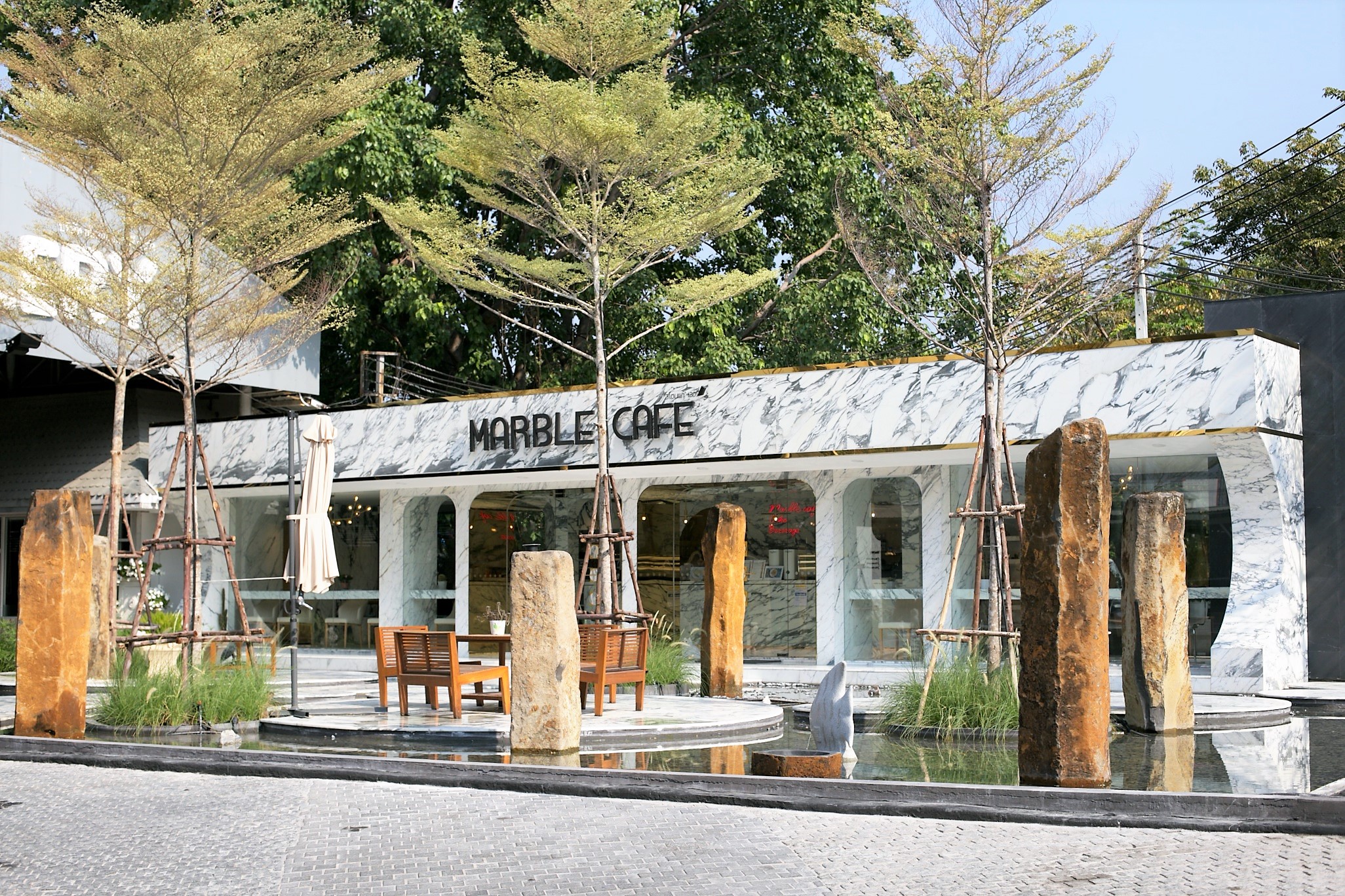 Marble Cafe มาเบิ้ลคาเฟ่ ย่านพระราม 9