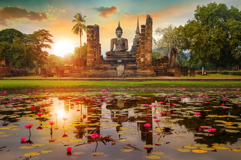 สถานที่ท่องเที่ยวสุโขทัย ที่พักสุโขทัย การเดินทาง แผนที่สุโขทัย